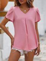 Camisa y blusa de verano para mujer, Tops femeninos Vintage sencillos y baratos con estilo, económicos con informal juvenil elegante M Xxl - details 9
