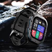 Reloj Inteligente Militar para Hombres SANLEPUS, Smartwatch con Pantalla AMOLED de 1.96