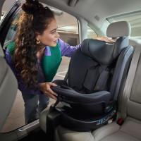Silla Coche 360, 0-12 años, 40-150 cm, Silla Coche, Instalación Pata Apoyo, Giro 360, 8 Posiciones Reclinación, 12 Posiciones Reposacabezas, Full Black - details 8