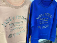 Sudadera con capucha bordada de algodón rosa para mujer, Jersey clásico de nicho francés ZV, 24 principios de otoño, nuevo - details 13