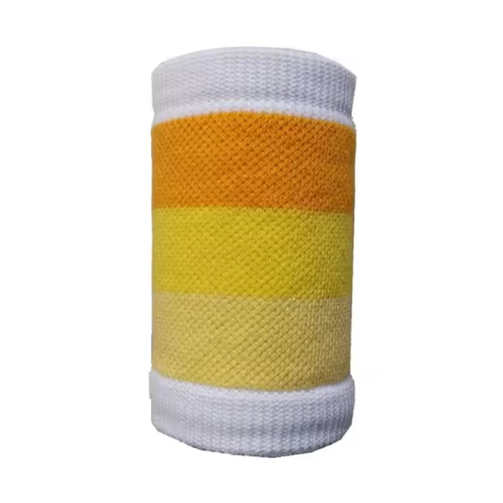 Banda para el sudor colorida de voleibol, muñequera de algodón para Fitness, muñequera, muñequera deportiva, muñequera - 1