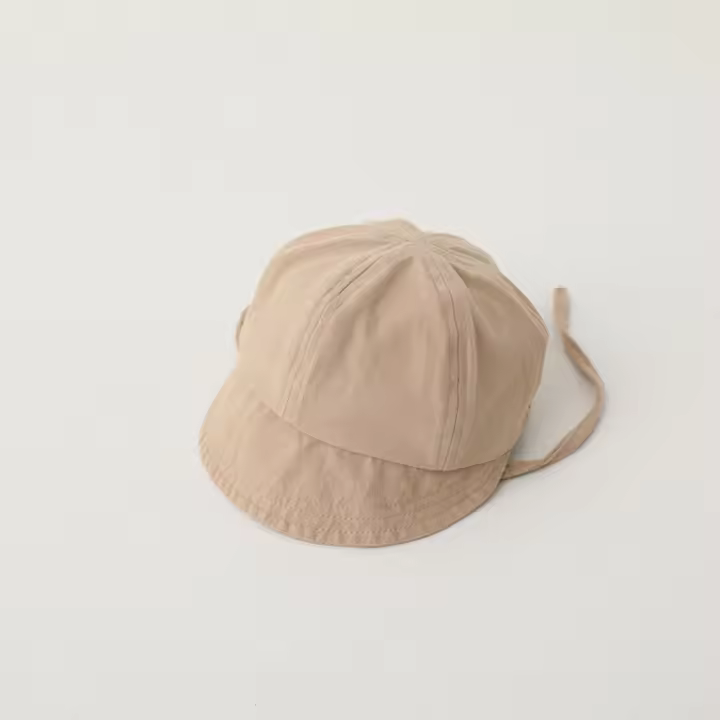 Gorro bonito con visera para bebé, sombrero con protección solar, sombrero de béisbol para bebé, sombrero para el sol para niña y niño de Color sólido para primavera y verano para recién nacido - 1
