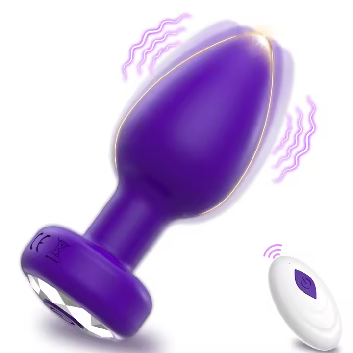 Vibrador Anal Inalámbrico APP 10 Velocidades Estimulador de Prostata Juguete Intimo para Mujeres - 1