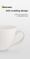 Taza De Café Y Tazón Con Cuchara MHW-3BOMBER 280ML Set De Cerámica Para Casa Y Cocina Regalo De Navidad Para Amantes Del Café - details 8