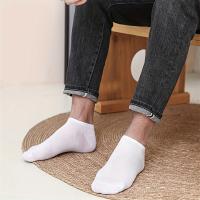 Calcetines de tobillo deportivos versátiles para hombres de primavera y verano, calcetines cortos simples y transpirables de primavera y otoño, calcetines invisibles unisex versátiles para exteriores de otoño e invierno - details 9
