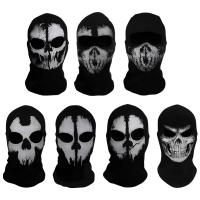 Pasamontañas Unisex, máscara de esqueleto fantasma, Calavera, esquí, sombreros, bufanda, capucha para Cosplay, fiesta, Halloween, ciclismo, monopatín - details 3