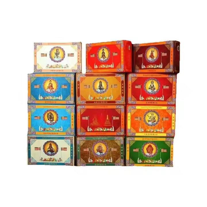 Juego completo de suministros Zang, Lotus Master Manjusri Green Tara Stupa/estatua secreta tibetana, pilar de vida tibetano de 15 cm - 1