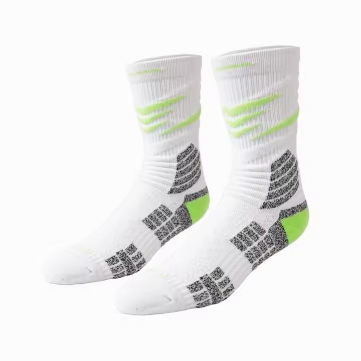 Calcetines de Baloncesto Profesionales Antideslizantes Zapatilla de Toalla de Alta Deportes para Hombres Medias de Media Pantorrilla de Alta Calidad - 1