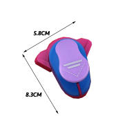 Perforadora curva de doble línea para manualidades, cortador de Papel en relieve, suministros para álbum de recortes - details 0
