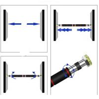 Barra de dominadas para puerta, No requiere tornillos, barras de inmersión ajustables para gimnasio en casa, ejercicio, Fitness - details 4