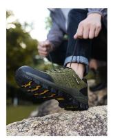 Zapatos de cuero de alta calidad para hombres Zapatillas deportivas impermeables - details 21