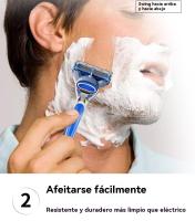 Afeitadora barba hombre Manual Portátil para casa - details 3