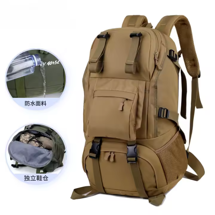 Bolsa de montañismo de viaje mochila impermeable bolsa de viaje al aire libre bolsa escolar de gran capacidad - 1