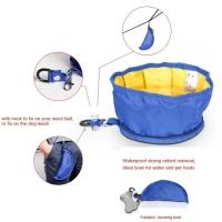 Durable con mosquetón, cuenco plegable para mascotas, contenedor de comida para cachorros impermeable, cuenco alimentador de agua y comida, contenedor de comida para cachorros - details 9