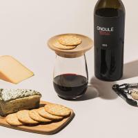 Nuevo europeo y americano de bambú y madera tapa de posavasos de doble propósito anti-caída de escombros que salpica la tapa de bambú y madera - details 2