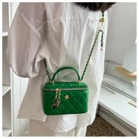 Bolso pequeño Popular de este año para mujer, novedad de verano 2025, bolso de mano acolchado con cadena, bolso de hombro tipo bandolera con caja versátil - details 18