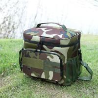 Bolsa térmica táctica de alta capacidad para hombre, fiambrera con aislamiento para exteriores, bolsa de almuerzo duradera con aislamiento a prueba de fugas para trabajo, comida Ca - details 14