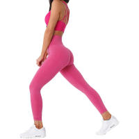 Lycra sin costuras para mujer, pantalones cortos elásticos Fiess, transpirables, para ocio y deportes - details 18