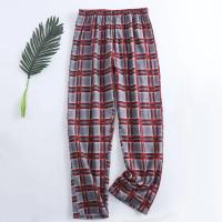 Trajes de casa para hombre, pantalones de manga larga, trajes para Otoño e Invierno, Pijamas para hombre, pijamas de franela con diseño a cuadros para hombre - details 46