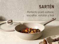 Juego de Sartenes de Cocina Antiadherentes, Batería de Cocina con Tapas, Espátula, Pinzas, Libre de PFOA-11Piezas - details 3