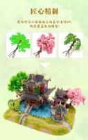 MMZ-modelo 3D rompecabezas de Metal IRON STAR J52209, Kits de pabellón junto al agua, juguetes modelo para ensamblar DIY para niños, regalo para adultos - details 7