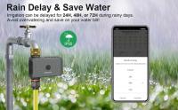 Timador Automático de Riego WiFi Insoma Horario de Agua Giratorio de Latón para Jardín - details 5