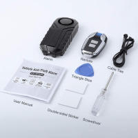 Alarma de Bicicleta Inalámbrica Elecpow Impermeable Anti-robos con Control Remoto para Motocicletas y Patinetas Protección de Seguridad - details 10