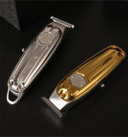 Kemei-cortadora de pelo eléctrica totalmente de metal para hombre, máquina de corte de barba profesional, recargable, para barbero - details 11
