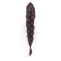 Peluca sintética de moda, cola de caballo trenzada, peluca sucia, cola de caballo alta, extensiones de cabello trenzado largo, extensiones de cola de caballo naturales para mujeres - details 14