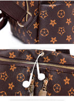 Mochila estampada versátil e informal para mujer, bolso de mamá de doble uso, a la moda, con conector para auriculares y gran capacidad - details 8