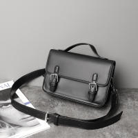 👜 👝 🎒 ⭐ ⭐ ⭐ 2025 nueva bolsa de mensajero bolsa de los hombres tendencia cartero casual neutral bolsa de hombro casual portátil pequeña bolsa cuadrada - details 1
