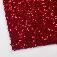 Vestido de noche sin mangas con abertura y lentejuelas elásticas brillantes para fiesta, sin tirantes, hasta el suelo, sin espalda acolchada - details 10