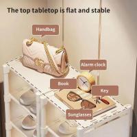 Organizador de zapatos de pared, estante estable que ahorra espacio para zapatillas y zapatos, gabinete de plástico apilable - details 6