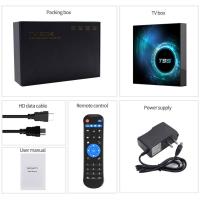 Caja inteligente con Android 10,0, 4 GB de RAM, 32 GB, eMMC, Allwinner, de cuatro núcleos de 64 bits, ARM Corter, Mali, Salida MP2, 6K, BT5.0, WiFi 2,4 GHz/5GHz, 100M, LAN - details 4
