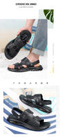 Nuevas Sandalias de Hombre de Playa Casuales Piel de Vaca de Primera Calidad - details 9