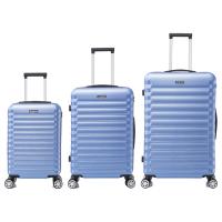 Elegante Conjunto de Maletas de Viaje Carcasa Ligera de ABS, Cerradura Numerada, 4 Ruedas Giratorias 360°, Asa Telescópica de Aluminio - details 2