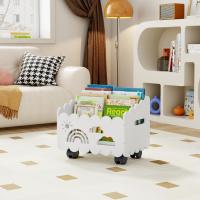 Estantería Infantil de Madera para Libros, Librería Montessori, Biblioteca, Baúl de Juguetes Infantiles, Mueble Organizador y Expositor de Libros Infantiles, para Dormitorio, Habitación de Niños, Sala de Juegos - details 27