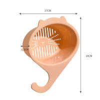 Kitchen Sink Corner Strainer Multifunctional Sink Filter Corner Sink Basket for Kitchen Waste Vegetable Fruits - details 3