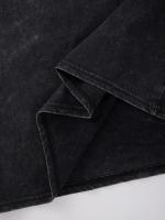 Camisetas lavadas con estampado abierto de sandía para mujer, Camiseta de algodón Y2K, Top holgado de Hip Hop, ropa suave y transpirable - details 33