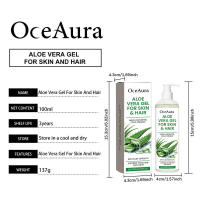 Oceanaura suaviza y piel, refresca el cabello, hidrata el gel de aloe. - details 0