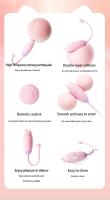 Vibrador de punto G con Control inalámbrico para mujer, potente masajeador Vaginal, estimulador de clítoris, bragas, huevo vibratorio, Juguetes sexuales para adultos - details 1