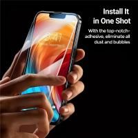 Protector de Pantalla y Lente de Cámara para iPhone 15 Pro Max /15 Pro /15 /15 Plus /11 /12 /13 /14 Pro Max Película de Vidrio Templado 4 en 1 Accesorios para Teléfono Móvil Compatibilidad con APPLE Normales Productos Peligrosos - details 2