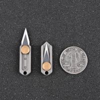 Mini cuchillo plegable TC4 de aleación de titanio Portátil, cuchillo colgante, desembalaje express, cuchillo de bolsillo, herramienta EDC para regalo - details 63