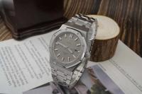 Reloj Automático de Lujo ENITON 41mm Resistente al Agua, Luz Nocturna, Correa de Cuero - details 1