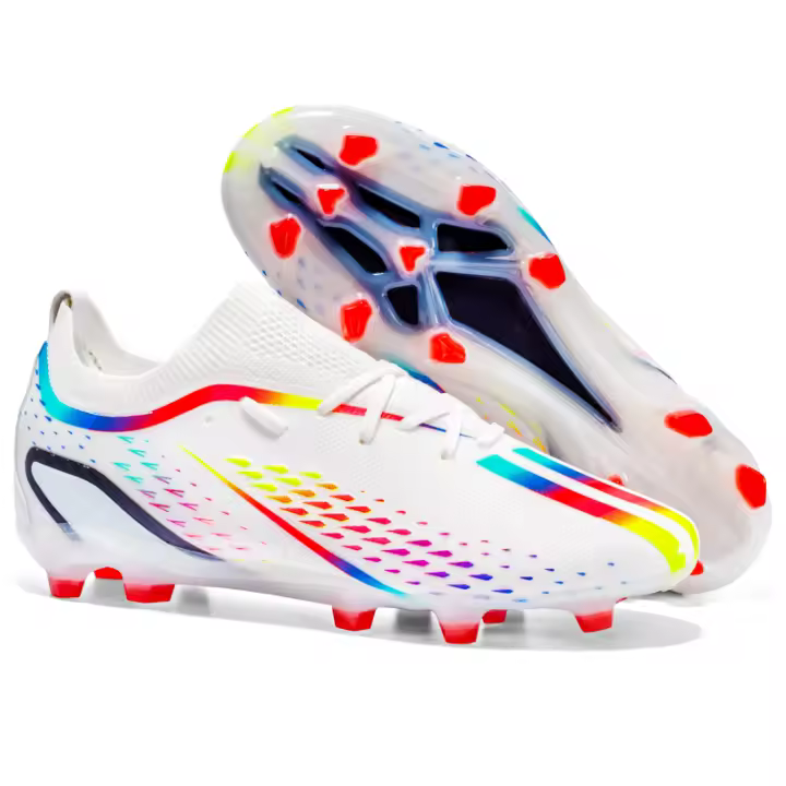 Zapatos de Fútbol Profesionales para Hombres Antideslizantes, de Calidad, para Entrenamiento en Hierba Exterior Suela de TPU Tecno PTPP Microfibra Transpirable Talla Unisex - 1