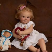 BZDOLL-Muñeca Reborn realista de 60cm y 24 pulgadas, muñeco con piel de pintura 3D, hecho a mano, silicona suave, bebé recién nacido, lindo regalo de cumpleaños - details 0