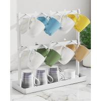 soporte para taza blanca