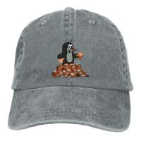 Moda trabajo duro Krtek The Mole dibujos animados Retro gorra de béisbol algodón protección solar gorras Unisex Casual Golf sombreros - details 8
