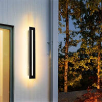YNL Lámpara de Pared LED Moderna para Exteriores Impermeable IP67 Luz de Pared Larga de 110V 220V - details 18