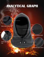 WEST BIKING-pasamontañas térmico para hombre y mujer, máscara de capucha para la cabeza, resistente al viento, para esquí - details 7